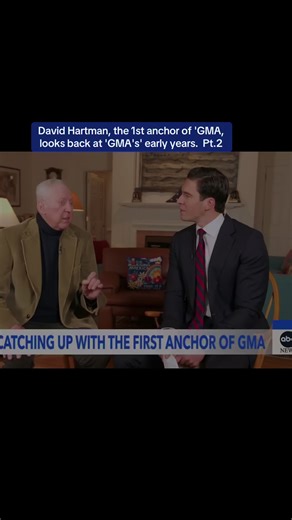 David Hartman, the 1st anchor of 'GMA, looks back at 'GMA's' early years. Pt.2