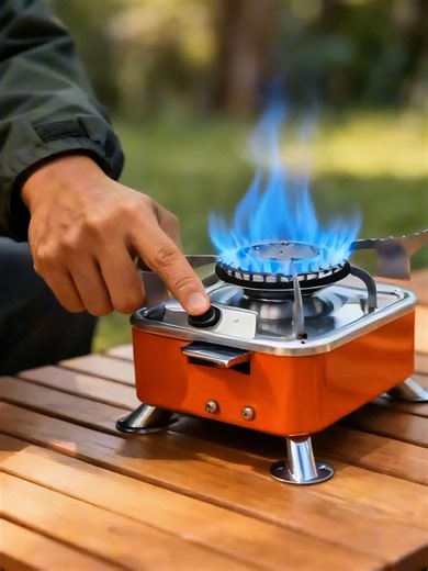 Compact Outdoor Mini Butane Camping Stove Review