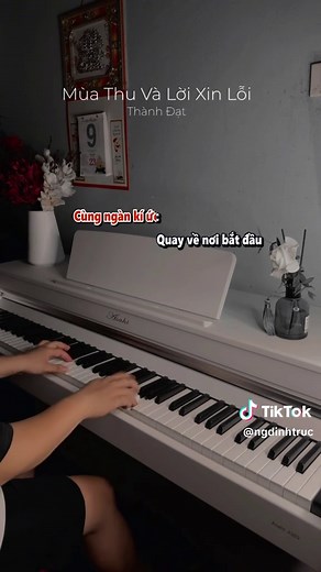 Mùa Thu Và Lời Xin Lỗi - Lyrics & Karaoke (Ngày em đi bầu trời mây giăng kín lối)