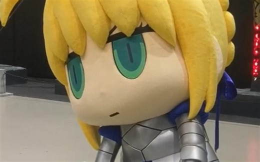 Fate-Saber呆萌布偶装 圣诞驯鹿装 可爱saber和咕哒子fate/stay night 剪辑 欣赏