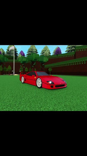 How to Build a Realistic Ferrari F40 in Build a Boat