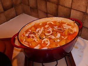 Recette ragoût de calamars ( squid, recipe)