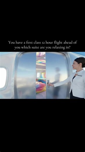 Experience Luxury on Your First Class Flight Suite