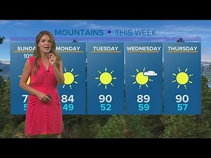 Idaho evening weather forecast: Heading for a heat wave next week