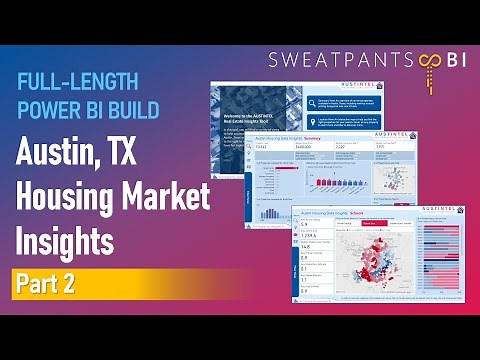 Full Power BI Report Walkthrough: Housing Market Insights - Part 2: Visualizing the Data