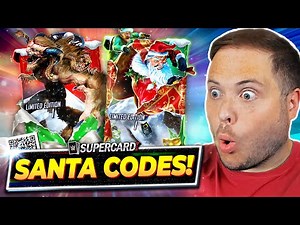 How I Got KRAMPUS & SANTA Cards! You NEED These 5 NEW Codes in WWE SuperCard!