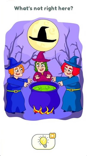 DOP 2 (Delete One Part) What's not right here? #shortsfeed #