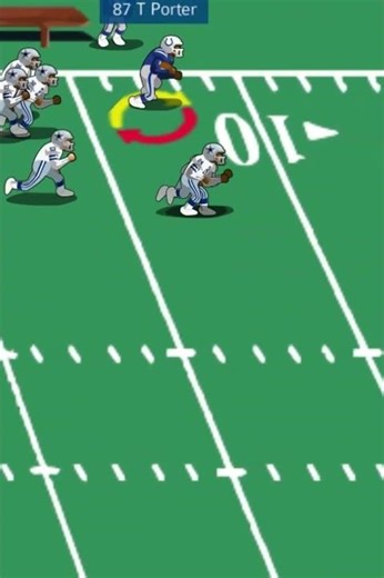 1984 Cowboys vs Colts (highlight) Tracy Porter touchdown pass.