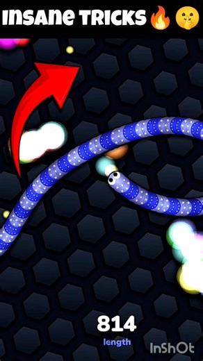 3 Insane Slither.io Tricks for Easy Wins 😈🔥 #ytshorts #slitheriotips