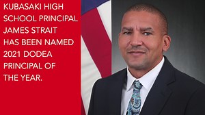Take a peek behind the scenes as DODEA Kubasaki High School Principal James Strait learns he is DoDEA's 2021 Principal of the Year. #DoDEAProud 🤩🌟🤩🌟 | Department of War Education Activity (DOWEA)