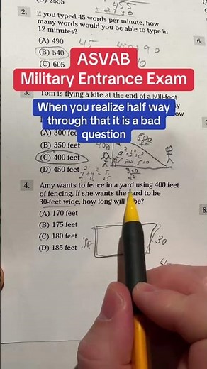 ASVAB Math AFQT AR Solutions 4
