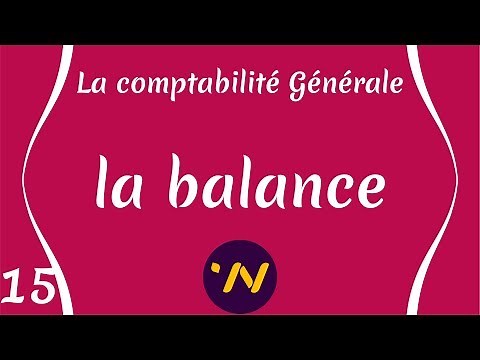 15_ la Balance : Comptabilité Générale