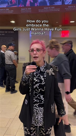 Cyndi Lauper fans know how to live that girls just wanna have fun life ✨ The tour’s still rolling, so grab your tickets and join the party: https://livemu.sc/4bCyjWK | Live Nation Concerts