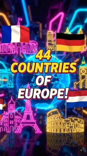Name Every Country in Europe !