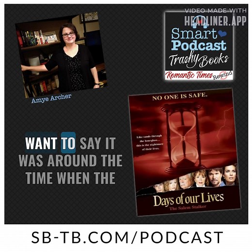Hey, remember the Salem Stalker and the mysterious island with the doppelganger of New Salem? If you do, you'll really like today's episode: Amye Archer from Little Miss Recap is my guest to talk about soap operas! The history, the mayhem, and the ways that soap fans and romance fans overlap. Did you watch Days? Or were you a Guiding Light fan? What was your soap of preference? Listen here, or wherever you get your podcasts! https://bit.ly/692SoapOperas | Smart B*tches, Trashy Books