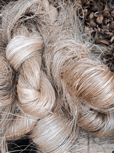 part 1 how to make 🍌 banana fabric in side the factory 💥🏭 #fabric #banana #USA #factory #insidefactory