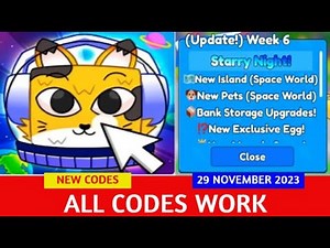 *NEW UPDATE CODES* [UPD 5] Click Simulator! ROBLOX | NOVEMBER 29, 2023
