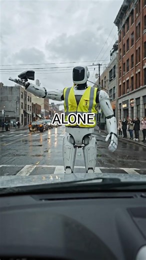 Autonomous Humanoid Robot Deployed for Traffic Control