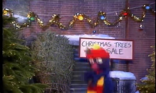 Hello, everybody! I have great deals on Christmas trees. 🎄 Who needs one? | Grover