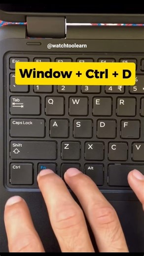 How To Create Virtual Desktop On Window 10 or 11 ‪@watchtoolearn‬