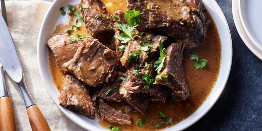 Three Packet Slow Cooker Roast