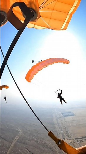 Parachute jump went wrong | Skydive PRO #skydiving #fails