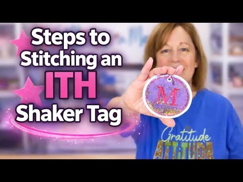Embroidery Shaker Tag for Beginners
