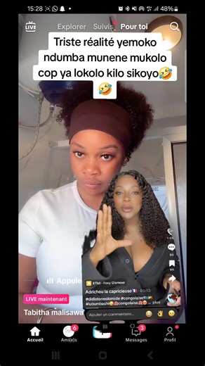 Triste réalité sur TikTok : Histoires congolaises