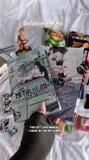 Definitely my favorite manga box!! I also can’t pass up BL manga #books #BookTok #manga