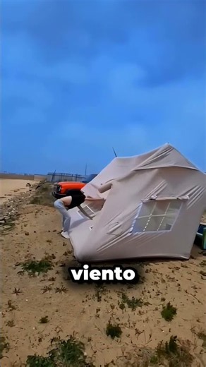 This Inflatable House Flies Away in the Wind
