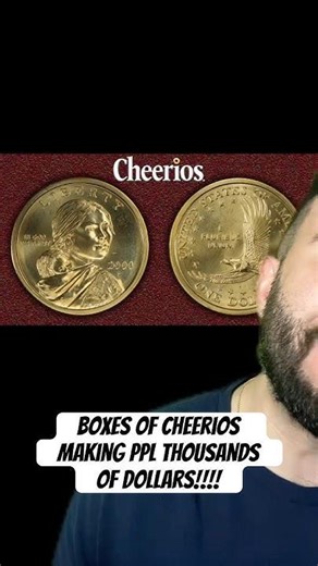 Boxes of Cheerios making ppl thousands of dollars!!!! #dollarcoin #coin #collecting #findingmoney