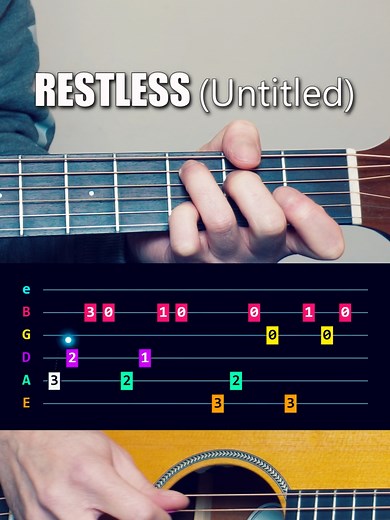 How to Play 'Restless' on Guitar