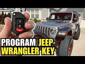 Easy Jeep Wrangler Key Fob Programming at Home (2018–2025)