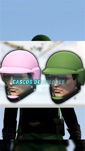que son los cascos de colores en GTA online