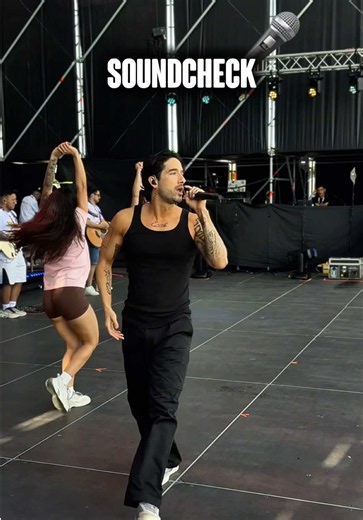 La Reina del Flow en Alicante: Soundcheck listo antes del show