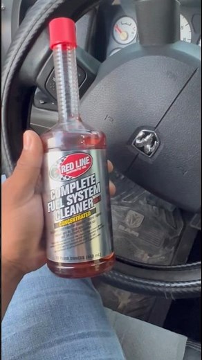 How to use Fuel System Cleaner! #fuelinjectorcleaner #gas #ram #cartips #trucks #carhack #mechanic