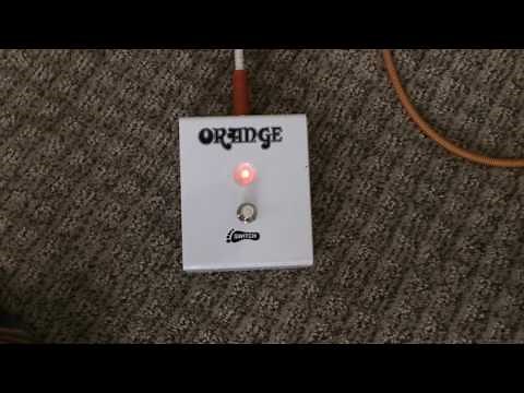 Orange Footswitch Demo (FS - 1)