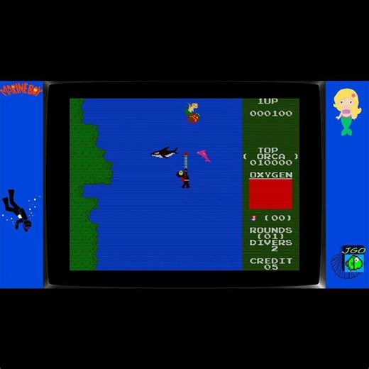 [RETRO ARCADE ARCHIVE] Marine Boy (1982) (Arcade Cabinet) #retrogaming #arcade #archive