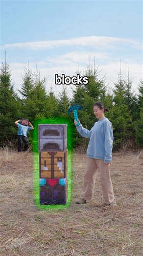 Make ANY Minecraft Blocks IRL 😮📦✂️#craft #diy #minecraft #shorts