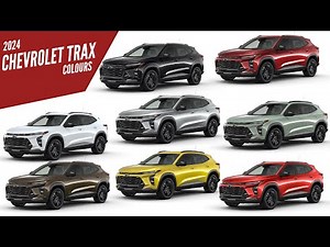 2024 Chevrolet Trax SUV – All Color Options – Images | AUTOBICS