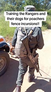 Training the Rangers and their dogs for poachers fence incursions!! Ranger K9 unit doing what they can to protect our wildlife!! #foryou #rangers #dogs #k9unit #patrol #bush #training #wildlife #antipoaching #apu #wildlifeprotection #conservation #southafrica #viral #foryoupage #fyp #fy #reels #reelsfb #reelsvideo #reelsinstagram #reelsviral | Nick Duranty
