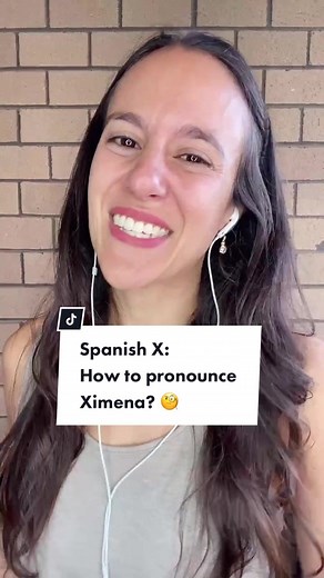 Reply to @maryam_9991_ How to Pronounce the #letterX in the name #Ximena in #Spanish 🧐