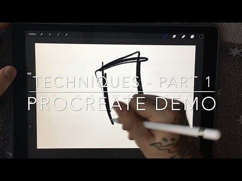 Techniques Part 1 - Procreate Demo