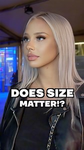 142K views · 564 reactions | I asked two girls if size really matters — and their answers were hilarious but surprisingly honest.  One said it’s all about how you use it, while the other insisted personality and attraction are way more important than what’s below the belt. But then again… there are limits.  | Adrian Gee | Facebook