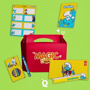 11 shares · 7 comments |  Il y a de nouvelles surprises dans ta Magic Box. Viens remplir ton ventre ET ton cartable chez Quick . Collectionne les 5 surprises pour une rentrée réussie . Maintenant dans ton Quick. 朗 #GoldenCelebration | Quick Belgium | Facebook