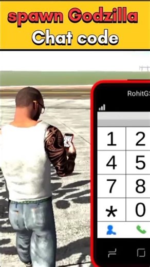 I Spawn Godzilla chat code #viral #shorts