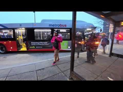 WMATA Metrobus 2023 New Flyer Xcelsior XD40 #4740 on Route M22 to Bethesda Station