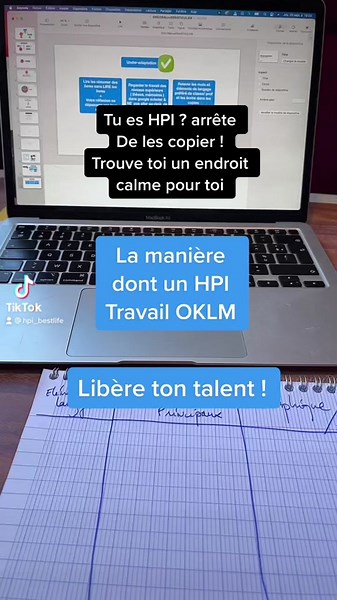 HPI / libère ton talent. Travail comme cela te plaît @HPI_bestlife #hackproductivité #business #entrepreneur #manager #echecscolaire #hpi #surdoué #hautpotentielintellectuel #hypersensibilité
