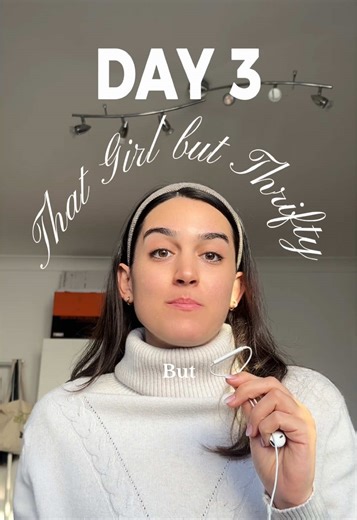 Episode 3: That Girl But Thrifty | Just because it’s viral doesn’t mean it belongs in my life. Day 3 of becoming that girl but thrifty is about unlearning impulse buying and choosing intention instead. I’m not anti-shopping, I’m pro: • buying with purpose • using what I already own • letting trends pass without reacting That’s the real glow-up. 💬 Comment the thing TikTok almost convinced you to buy 🤍 Follow for Day 4 #ThatGirlButThrifty #quietluxurymindset #luxurymindset #mindfulspending #that