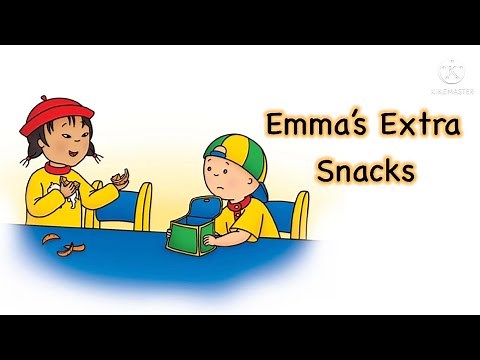 🍊 Caillou | Emma’s Extra Snacks | Children's Book Read-Aloud about Type 1 Diabetes